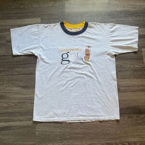VTG 90's CHAMPIONSHIP GOLF‎ Crable Sportswear T Shirt Large Embroidered SS USA